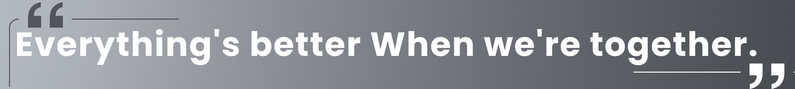 Gray Motivational Quotes LinkedIn Banner (2560 x 288 px)